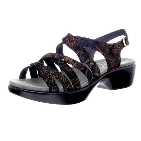 Dansko Dani Swirl Coffee Orthopedic Sandals
Style# 2406450200 Size 41 - Picture 1 of 16